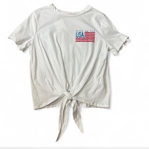 Front Tie‎ “Made in the USA” Tee